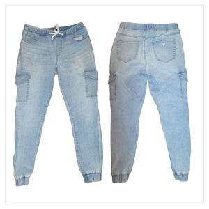 Guess Light Blue Jogger Jeans Medium